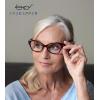 imageEyekepper Cat Eye Reading Glasses for Women Oversize Ladies Readers  Black 275Purpler2126