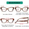 imageEyekepper Cat Eye Reading Glasses for Women Oversize Ladies Readers  Black 275Tortoiser2126