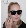 imageEyekepper Cateye Reading Glasses for Women Stylish Readers  Black 075Grey Lens