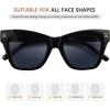 imageEyekepper Cateye Reading Glasses for Women Stylish Readers  Black 075Grey Lens