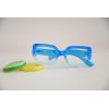 imageEyekepper Large Frame Reading Glasses for Women  Fashionable Readers  Red 225Blue