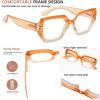 imageEyekepper Large Frame Reading Glasses for Women  Fashionable Readers  Red 225Brown