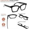 imageEyekepper Reading Glasses Women Stylish Eyeglasses Readers  Red 150Black