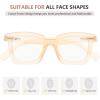 imageEyekepper Reading Glasses Women Stylish Eyeglasses Readers  Red 150Champagne