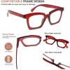 imageEyekepper Reading Glasses Women Stylish Eyeglasses Readers  Red 150Red