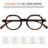 imageEyekepper Retro Design Glasses for Women Reading  Vintage Reading Eyeglasses Small Lens Readers Men  Transparent Tortoise200Tortoise