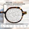 imageEyekepper Retro Design Glasses for Women Reading  Vintage Reading Eyeglasses Small Lens Readers Men  Transparent Tortoise200Tortoise