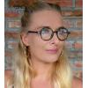 imageEyekepper Retro Design Glasses for Women Reading  Vintage Reading Eyeglasses Small Lens Readers Men  Transparent Tortoise200Yellow Tortoise