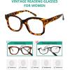 imageEyekepper Vintage Reading Glasses for Women Reading  Design Ladies ReadersTortoise