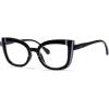 imageEyekepper Cat Eye Reading Glasses for Women Oversize Ladies Readers  Black 275Blackr2117