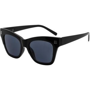 imageEyekepper Cateye Reading Glasses for Women Stylish Readers  Black 075Grey Lens