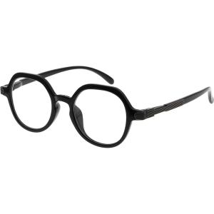 imageEyekepper Retro Design Glasses for Women Reading  Vintage Reading Eyeglasses Small Lens Readers Men  Transparent Tortoise200Black
