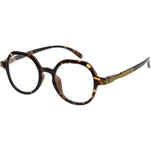 imageEyekepper Retro Design Glasses for Women Reading  Vintage Reading Eyeglasses Small Lens Readers Men  Transparent Tortoise200Tortoise