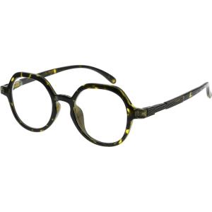 imageEyekepper Retro Design Glasses for Women Reading  Vintage Reading Eyeglasses Small Lens Readers Men  Transparent Tortoise200Yellow Tortoise