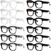 imageEyekepper 12 Pack Retro Reading Glasses WoodGrain Printed Men Readers Include 4 Reading Sunglasses 05012 Pack Mix R2013