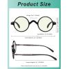 imageEyekepper 5pack Oversized Reading Glasses Blue Light Blocking Large Readers 1512 Pack Mix  Uvr077bx
