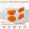 imageEyekepper Blue Light Glasses Men Blue Light Blocking Glasses for Computer GamingSleep Better and Reduce EyestrainTransparent  Blue Light Blocking Glasses