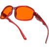 imageEyekepper Blue Light Glasses Men Blue Light Blocking Glasses for Computer GamingSleep Better and Reduce EyestrainRed  Blue Light Blocking Glasses