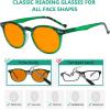 imageEyekepper 5 Pack Orange Tinted Reading Glasses Blue Light Blocking Readers Computer Eyeglasses 10010 Pack Mix  Ds071f