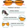 imageEyekepper 5 Pack Orange Tinted Reading Glasses Blue Light Blocking Readers Computer Eyeglasses 10010 Pack Mix  Ds9111