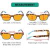 imageEyekepper 5 Pack Orange Tinted Reading Glasses Blue Light Blocking Readers Computer Eyeglasses 10010 Pack Mix  Dsrt1802