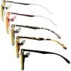 imageEyekepper 5pack Blue Light Filter Glasses Women  Fashion Computer Reading Glasses Yellow Tinted 100Blue Light Blockingb905 Pairs