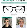 imageEyekepper 5pack Large Frame Reading Glasses  Stylish Reader Eyeglasses for Men Women Reading5 Pairs Mix