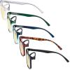 imageEyekepper 5pack Large Frame Reading Glasses  Stylish Reader Eyeglasses for Men Women ReadingBlue Light Blockingb605 Pairs