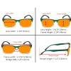imageEyekepper 5pack Large Frame Reading Glasses  Stylish Reader Eyeglasses for Men Women ReadingBlue Light Blockingb985 Pairs