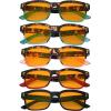 imageEyekepper 5pack Large Frame Reading Glasses  Stylish Reader Eyeglasses for Men Women ReadingBlue Light Blockingorange Tinted02