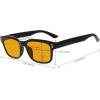 imageEyekepper 5pack Large Frame Reading Glasses  Stylish Reader Eyeglasses for Men Women ReadingBlue Light Blockingorange Tinted02