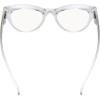 imageEyekepper Large Cateye Design Reading Glasses Oversized Readers for Women Reading  Transparent Frame 150Transparent