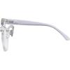 imageEyekepper Large Cateye Design Reading Glasses Oversized Readers for Women Reading  Transparent Frame 150Transparent