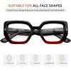 imageEyekepper Large Frame Reading Glasses for Women  Fashionable Readers  Brown 175Red