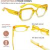 imageEyekepper Large Frame Reading Glasses for Women  Fashionable Readers  Brown 175Yellow