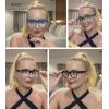 imageEyekepper Reading Glasses for Women  Large Frame Ladies Readers  Green 250Red