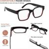 imageEyekepper Reading Glasses for Women  Large Frame Ladies Readers  Green 250Red
