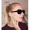 imageEyekepper Square Reading Glasses for Women Large Frame ReadersGrey Lensr2101