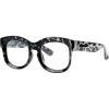 imageEyekepper Large Frame Glasses for Women Reading  Oversize Reading Eyeglasses Readers  Black 225Grey Tortoise