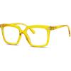 imageEyekepper Square Reading Glasses for Women Large Frame ReadersYellow
