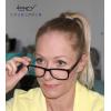 imageEyekepper Classic Vintage Style Reading Glasses BlackBlack BrownClear Lens