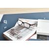 imageEyekepper Classic Vintage Style Reading Glasses BlackBlack BrownClear Lens
