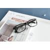 imageEyekepper Classic Vintage Style Reading Glasses BlackBlackClear Lens