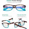 imageEyekepper Classic Vintage Style Reading Glasses BlackTortoiseBlueblock Blue Light Lens