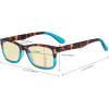 imageEyekepper Classic Vintage Style Reading Glasses BlackTortoiseRedbb60 Lens