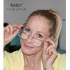 imageEyekepper Classic Vintage Style Reading Glasses BlackTransparentClear Lens