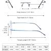 imageEyekepper Frameless Reading Glasses Women  Round Rimless Readers Men Red 250Blue