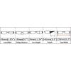 imageEyekepper Frameless Reading Glasses Women  Round Rimless Readers Men Red 250Silver