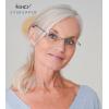 imageEyekepper Frameless Reading Glasses for Men Reading  Rectangle Rimless Reader Eyeglasses Black 225Blue