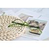 imageEyekepper Oval Round Reading Glasses Women Men Small Vintage Reader Eyeglasses Mini with Spring HingesGreen
